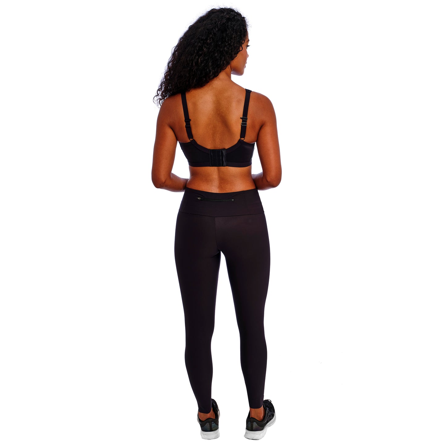 Dynamic Non Wired Sports Bra (Black)