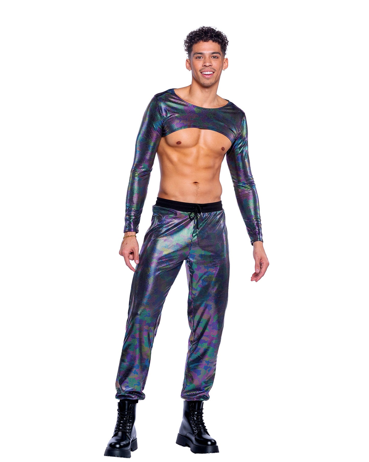 Rainbow Shimmer Camouflage Joggers