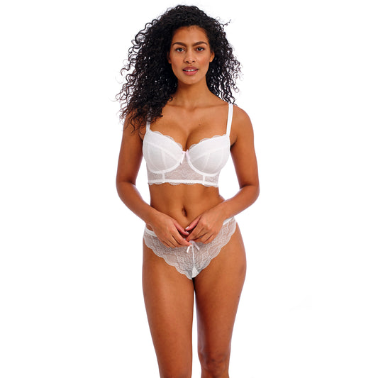 Freya Fancies Underwire Longline Bra - White