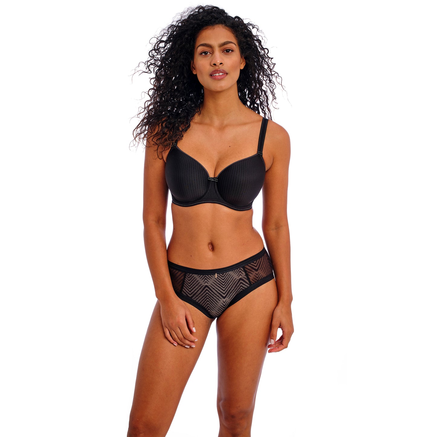 Idol UW Molded Balcony T-Shirt Bra (Black)