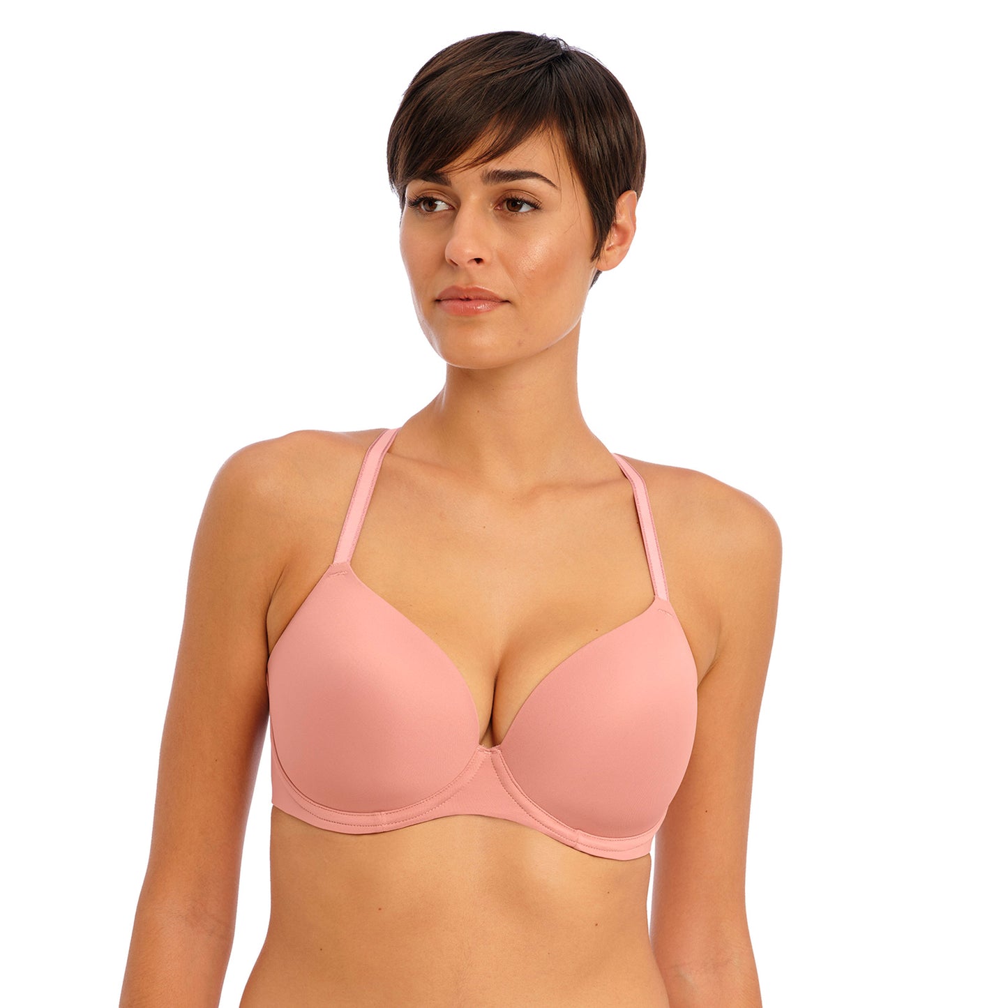 Undetected UW Molded T-Shirt Bra (Ash Rose)