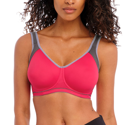 Sonic UW Molded Spacer Sports Bra (Crimson)