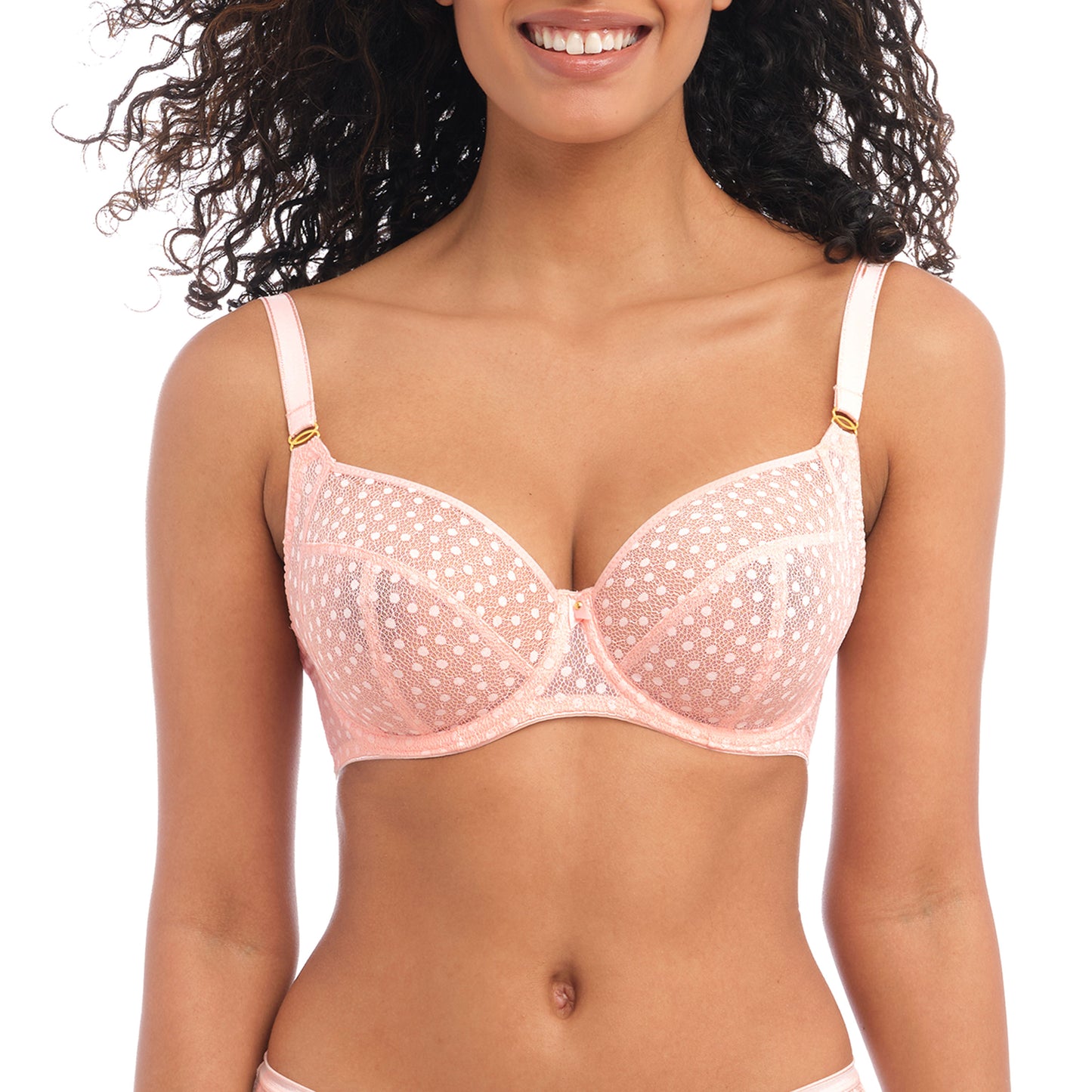 Starlight UW Hero Balcony Side Support Bra (Rose Water)