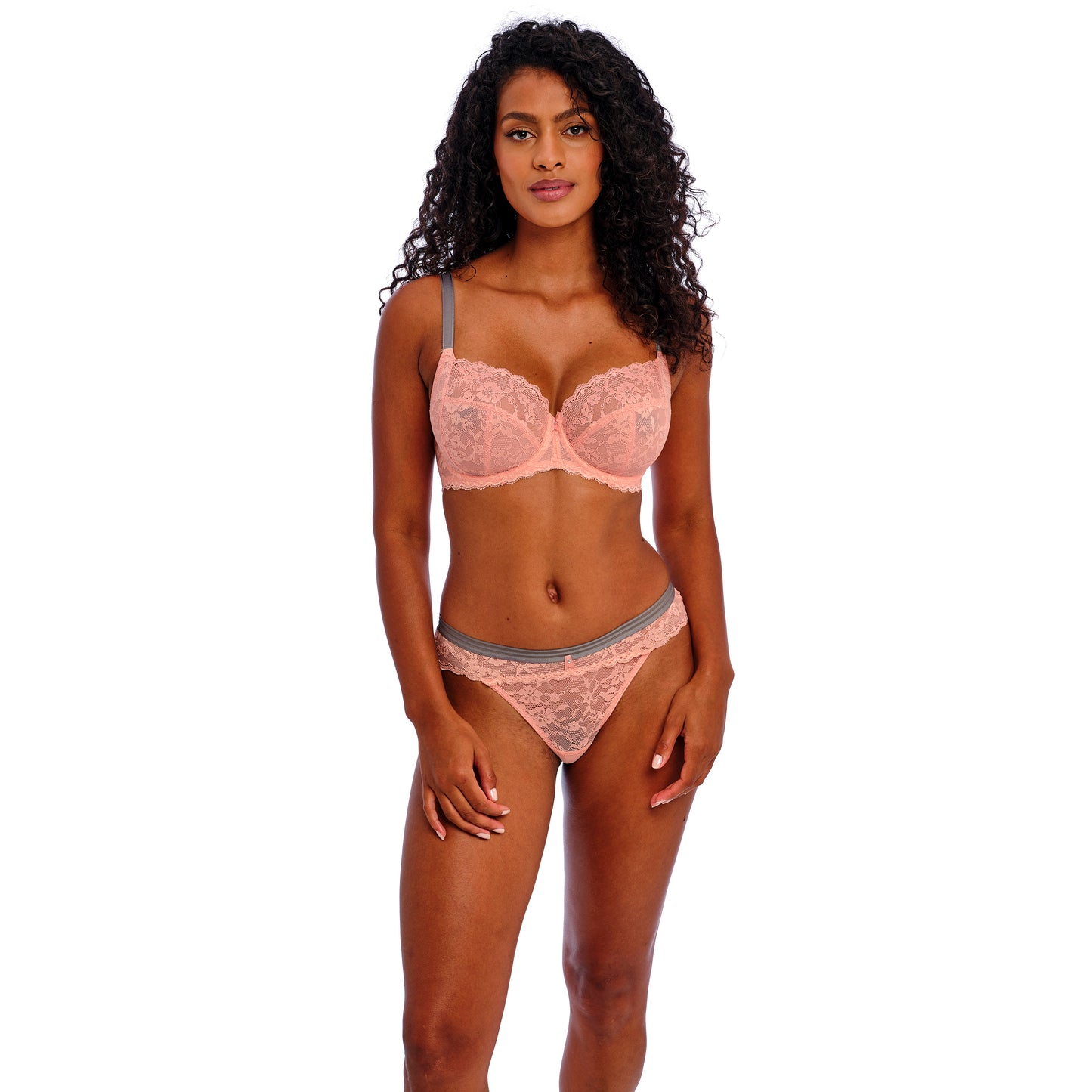 Offbeat UW Side Support Bra (Rosehip)