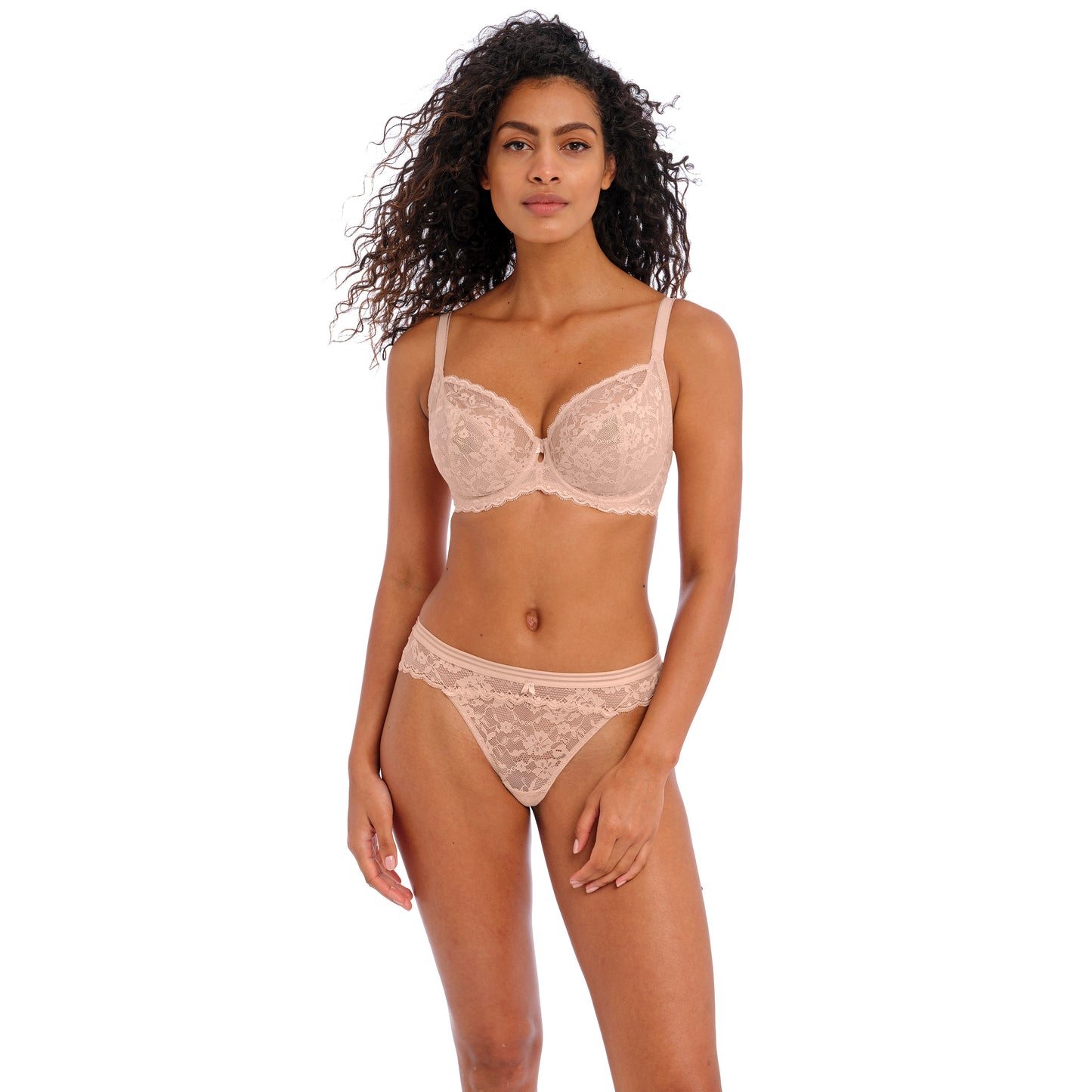 Offbeat UW Plunge Bra (Beige)